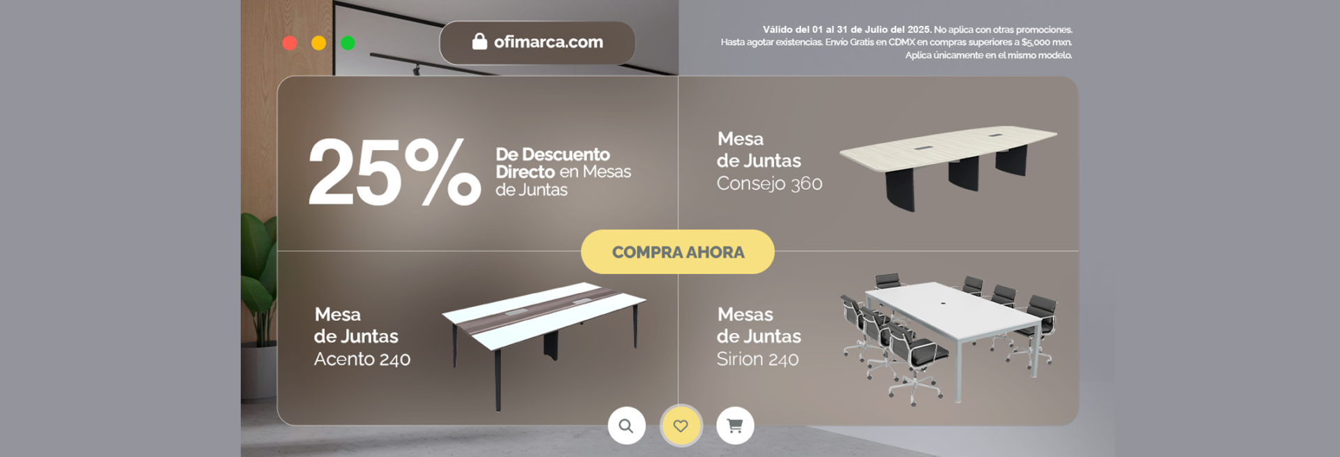 Muebles para oficinas
