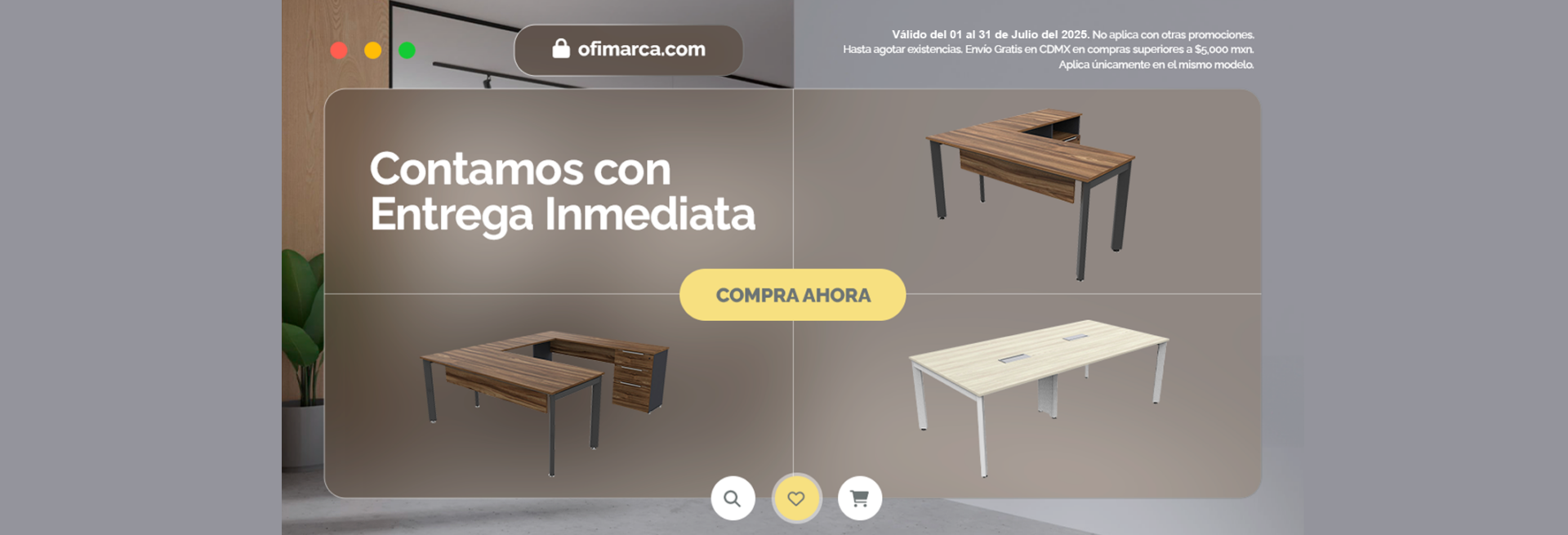 Muebles para oficinas
