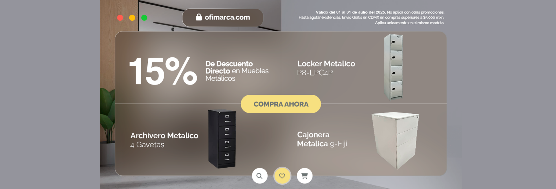 Muebles para oficinas